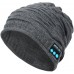 Wireless Bluetooth Beanie,Unisex Outdoor Sport Knit Hat with Stereo Speakers &amp; Microphone